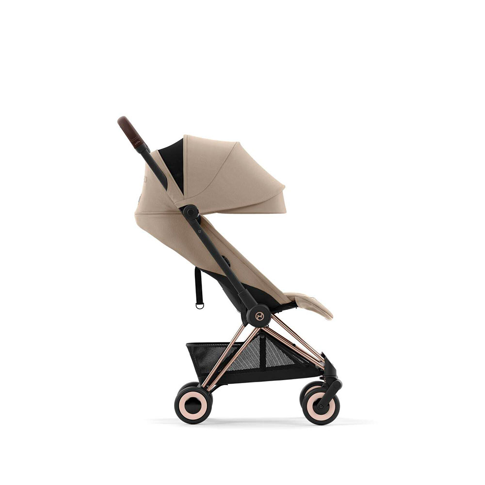 Cybex COYA klapvogn Rosegold Cozy Beige 