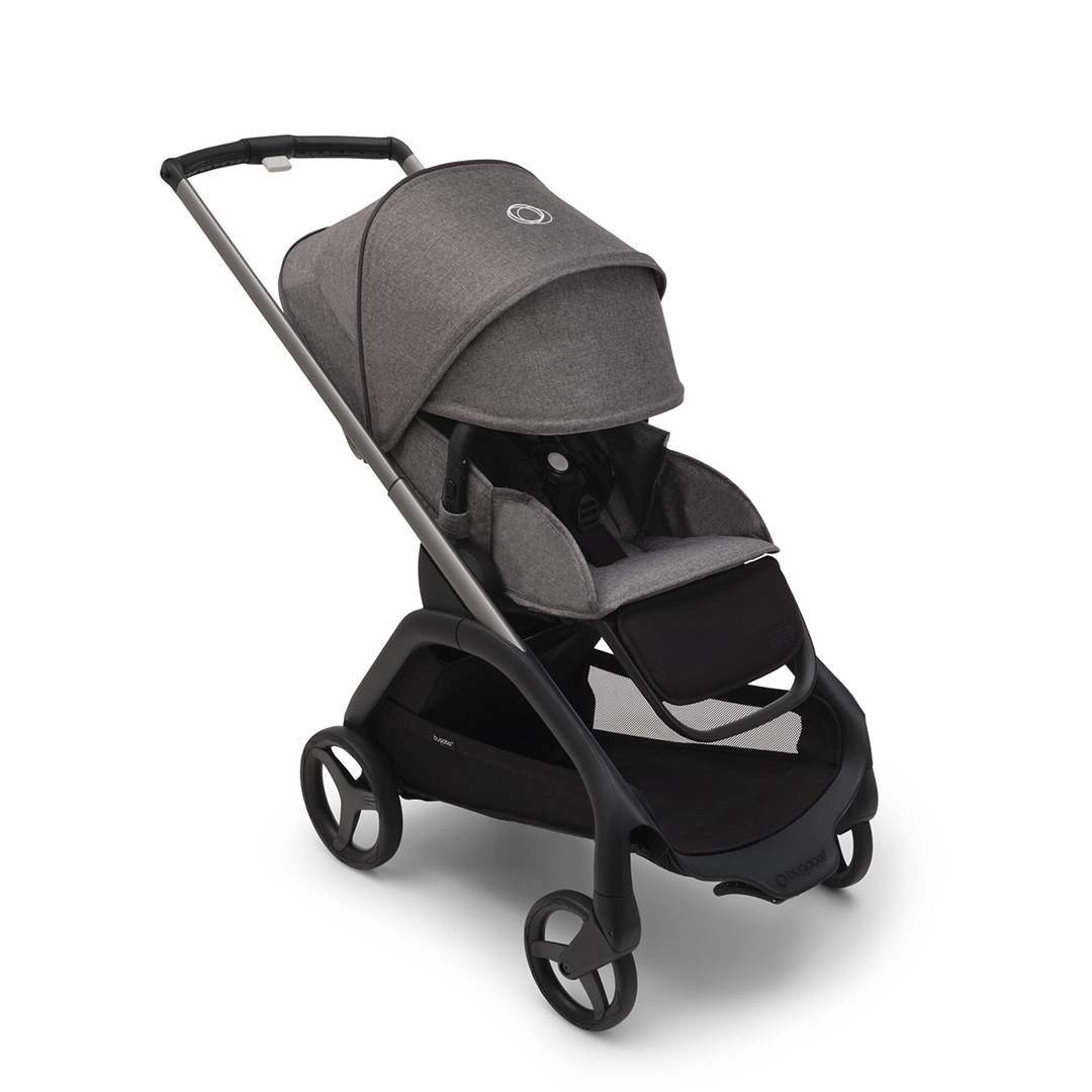 Bugaboo Dragonfly klapvogn gråmeleret