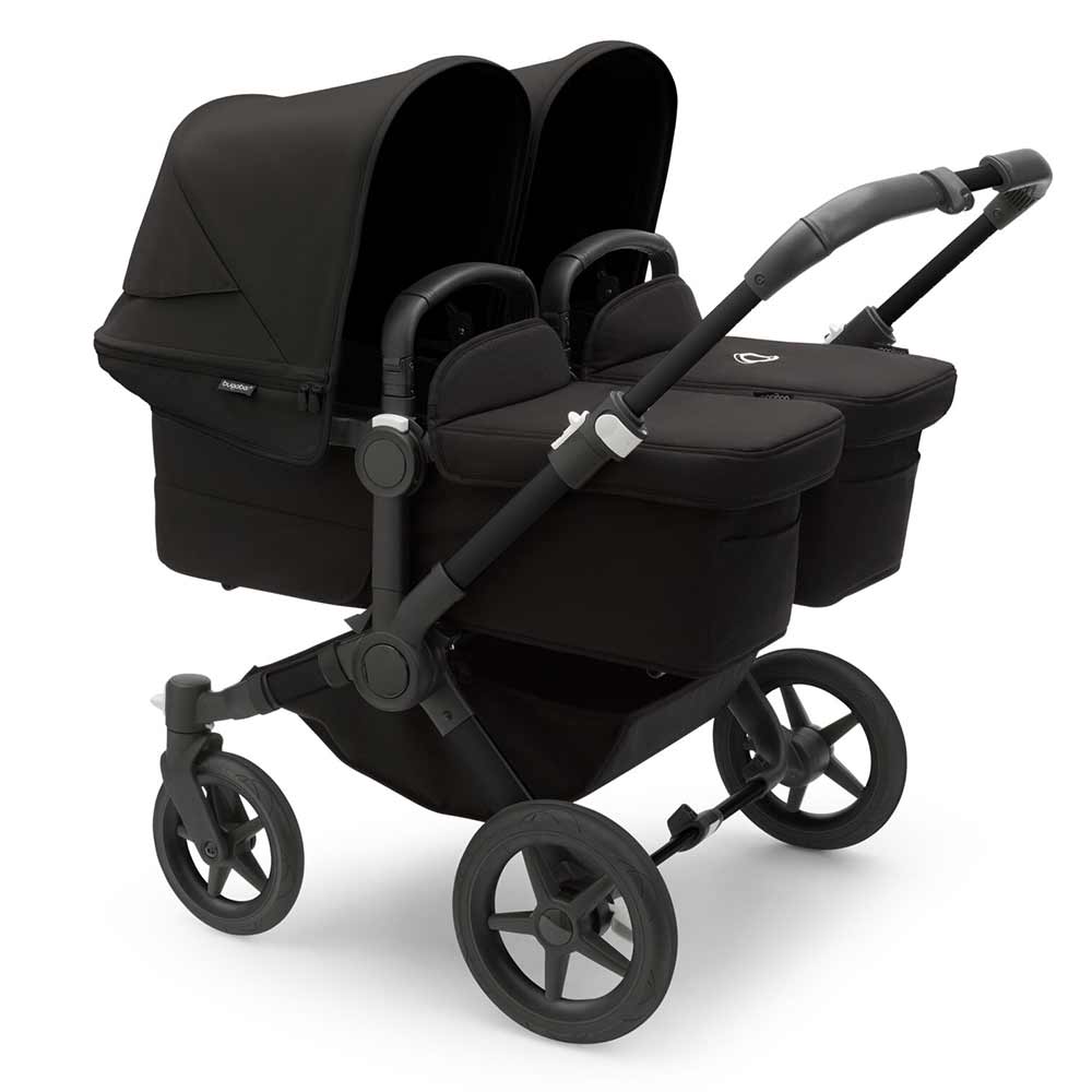 Bugaboo Donkey 5 Twin klapvogn Midnight Black