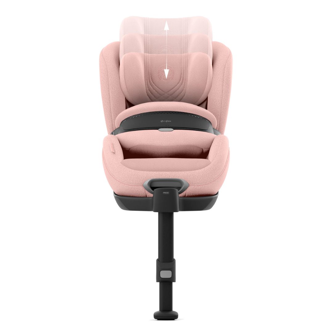 Cybex Anoris T2 Autostol m. Airbag i-size Plus Peach Pink