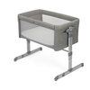 Joie Roomie Glide bedside side bed Foggy Gray